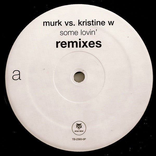Murk - Some Lovin' (Remixes) | Near Mint (NM) Generic - HOUSE / USED *NEAR MINT*