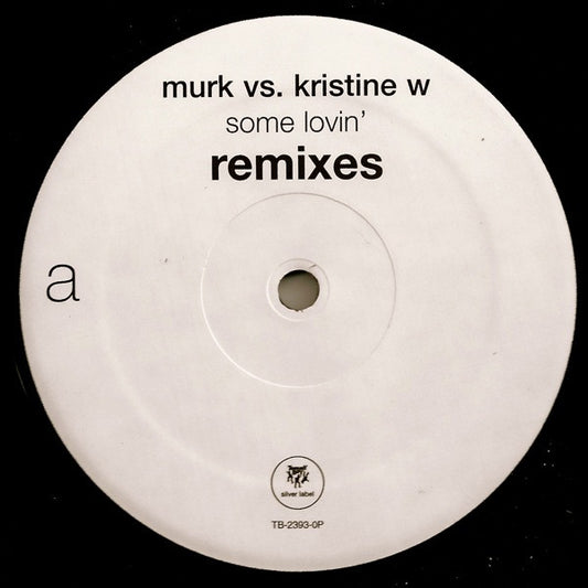 Murk - Some Lovin' (Remixes) | Near Mint (NM) Generic - HOUSE / USED *NEAR MINT*