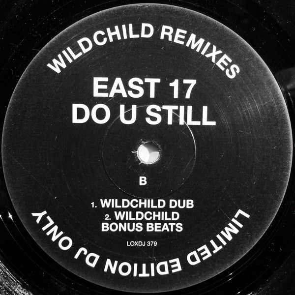 East 17 - Do U Still (Wildchild Remixes) | Near Mint (NM) Generic - HOUSE / USED *NEAR MINT*