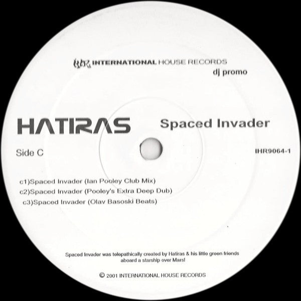 Hatiras - Spaced Invader (VINYL 2LP) | Near Mint (NM or M-) Generic - HOUSE / USED *NEAR MINT*