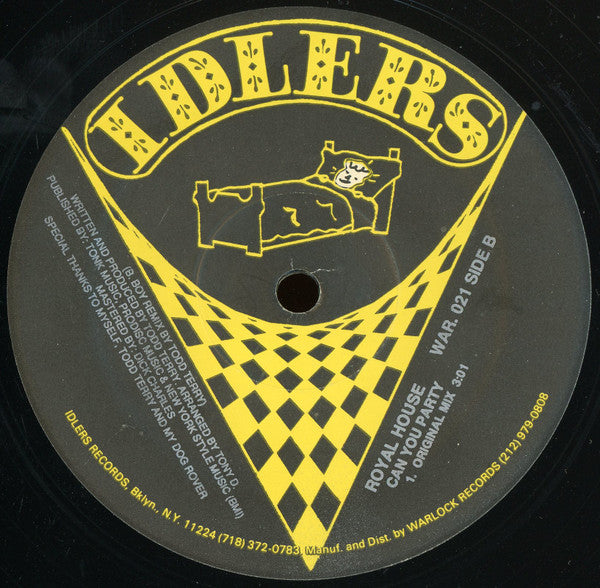 Royal House - Can You Party | Near Mint (NM) Excellent (EX) - HOUSE / USED *NEAR MINT*
