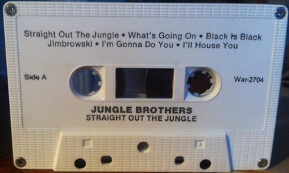 Jungle Brothers - Straight Out The Jungle *CASSETTE* | Near Mint (NM) Near Mint (NM) - HOUSE / USED *NEAR MINT*