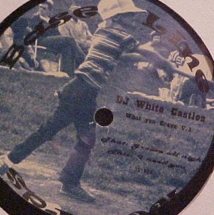 DJ White Castles - What You Crave V.1 | Near Mint (NM) Generic - HOUSE / USED *NEAR MINT*