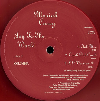 Joy To The World (TRANSLUCENT RED VINYL) | Near Mint (NM or M-) Excellent (EX) - HOUSE / USED *NEAR MINT*