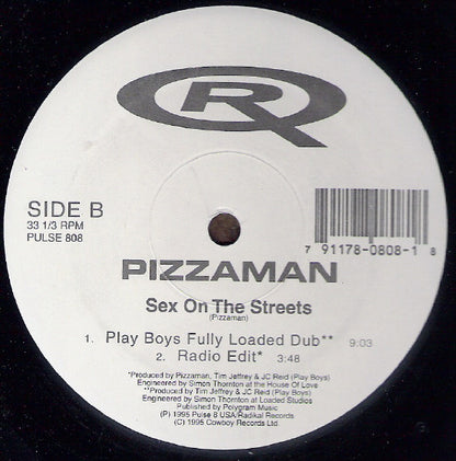 Pizzaman - Sex On The Streets | Near Mint (NM) Generic - HOUSE / USED *NEAR MINT*
