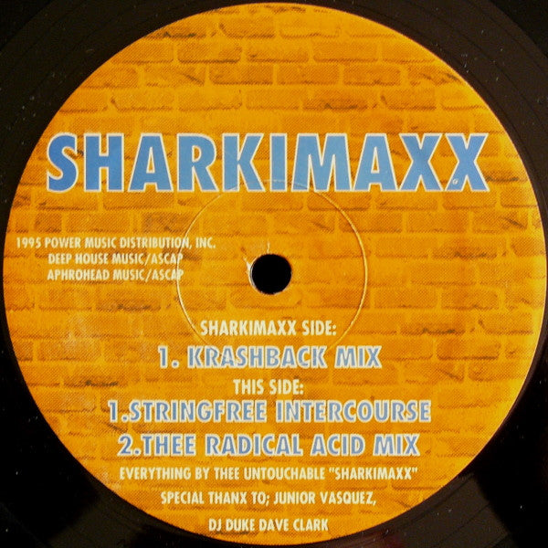 Sharkimaxx - Krashback | Near Mint (NM) Very Good Plus (VG+) - HOUSE / USED *NEAR MINT*