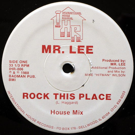 Rock This Place (12" VINYL) | Near Mint (NM) Generic - HOUSE / USED *NEAR MINT*