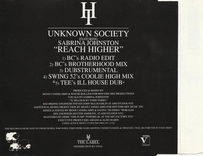 Reach Higher (CD) | Near Mint (NM) Near Mint (NM) - HOUSE / USED *NEAR MINT*