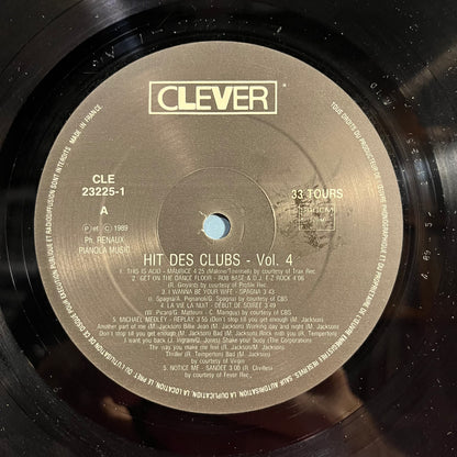 Le Hit Des Clubs Vol. 4 *FRANCE* | Near Mint (NM) Near Mint (NM)