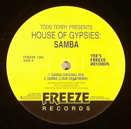 Samba (VINYL) | Near Mint (NM or M-) Generic - HOUSE / USED *NEAR MINT*