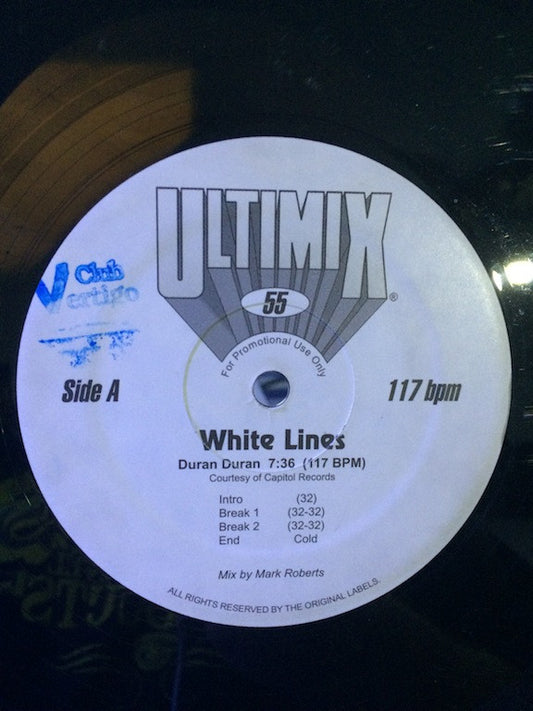 Various Ultimix 55 *RECORD 3 ONLY* 12" Near Mint (NM or M-) Near Mint (NM or M-)