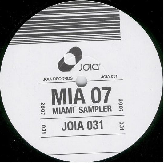 Joia Records - Miami Sampler 2007 | Near Mint (NM) Very Good Plus (VG+)