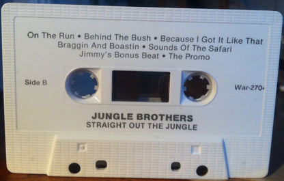 Jungle Brothers - Straight Out The Jungle *CASSETTE* | Near Mint (NM) Near Mint (NM) - HOUSE / USED *NEAR MINT*