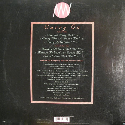 Martha Wash - Carry On (VINYL) | Near Mint (NM) Excellent (EX) - HOUSE / USED *NEAR MINT*