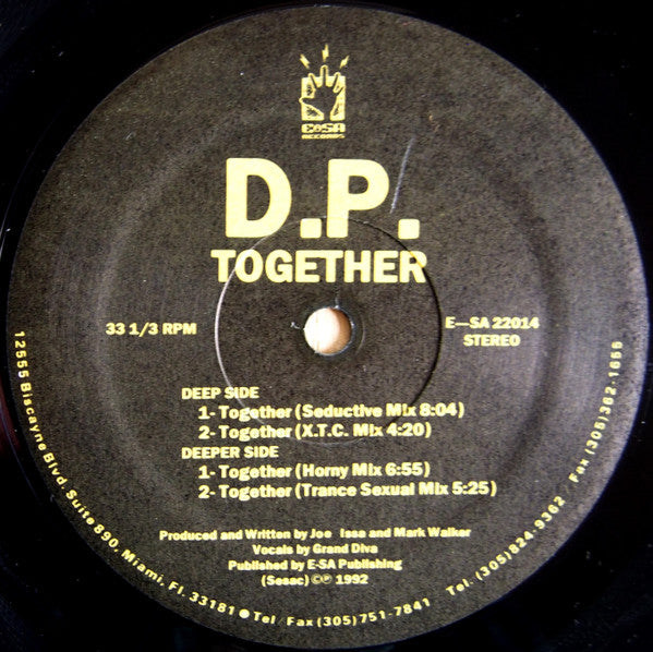 Together (VINYL) | Near Mint (NM) Near Mint (NM) - HOUSE / USED *NEAR MINT*