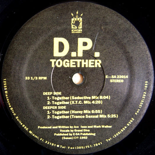 Together (VINYL) | Near Mint (NM) Near Mint (NM) - HOUSE / USED *NEAR MINT*