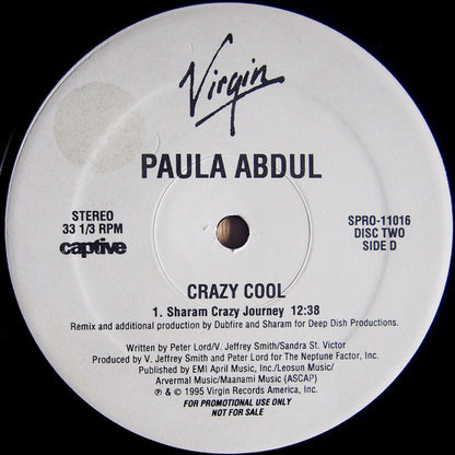 Paula Abdul - Crazy Cool | Near Mint (NM) Generic - HOUSE / USED *NEAR MINT*