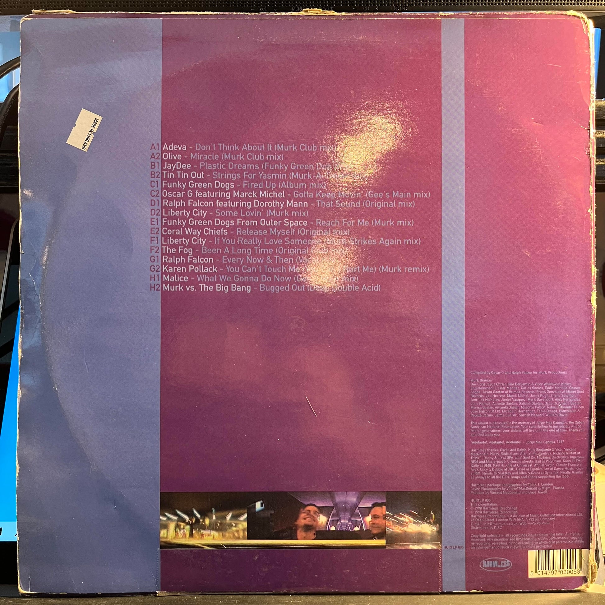 Danny Tenaglia - Back To Mine | Near Mint (NM) Excellent (EX) - HOUSE / USED *NEAR MINT*