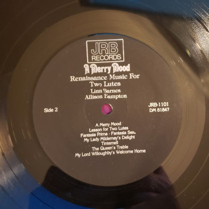 Linn Barnes - A Merry Mood: Renaissance Music for Two Lutes | Near Mint (NM) Near Mint (NM) - HOLIDAY / USED *NEAR MINT*
