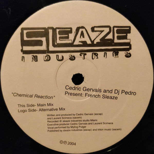 Cedric Gervais - Chemical Reaction | Near Mint (NM) Very Good Plus (VG+) - HOUSE / USED *NEAR MINT*
