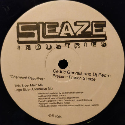 Cedric Gervais - Chemical Reaction | Near Mint (NM) Very Good Plus (VG+) - HOUSE / USED *NEAR MINT*