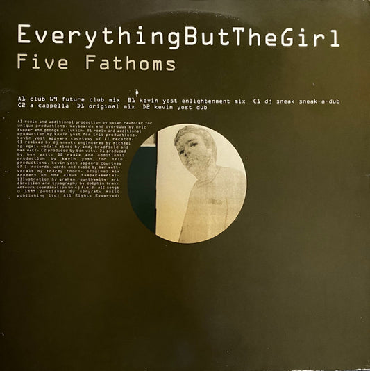Everything But The Girl Five Fathoms LP Near Mint (NM or M-) Excellent (EX)