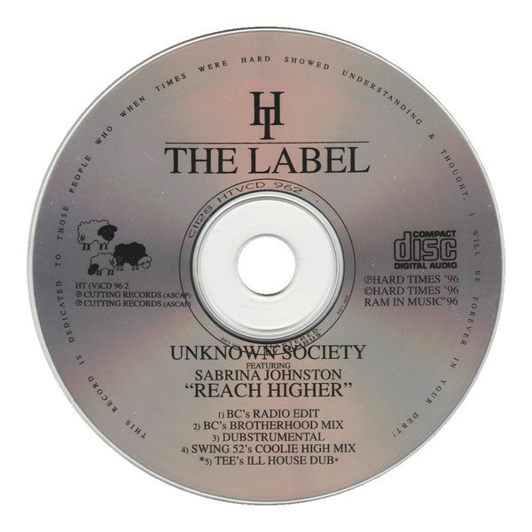 Reach Higher (CD) | Near Mint (NM) Near Mint (NM) - HOUSE / USED *NEAR MINT*