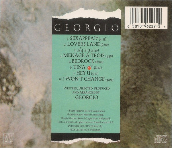 Sexappeal (Georgio's Greatest 12" Mixes)(CD) | Near Mint (NM) Near Mint (NM) - HOUSE / USED *NEAR MINT*