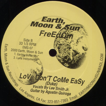 Freedom - Love Don't Come Easy | Near Mint (NM) Excellent (EX) - HOUSE / USED *NEAR MINT*