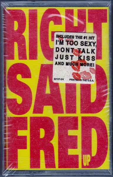 Right Said Fred - Up *CASSETTE* | Near Mint (NM) Near Mint (NM) - HOUSE / USED *NEAR MINT*