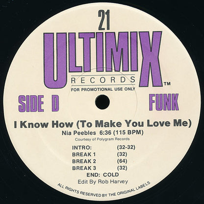 Various - Ultimix 21 *RECORD 2 ONLY* | Near Mint (NM) Near Mint (NM) - HOUSE / USED *NEAR MINT*