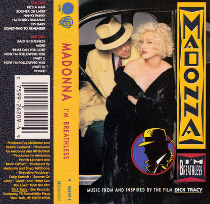 I'm Breathless (Music From And Inspired By The Film Dick Tracy) *CASSETTE* | Near Mint (NM) Near Mint (NM)