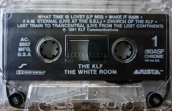 The KLF - The White Room *CASSETTE* | Near Mint (NM) Near Mint (NM) - HOUSE / USED *NEAR MINT*