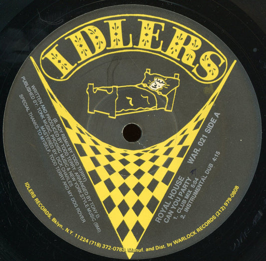 Royal House - Can You Party | Near Mint (NM) Excellent (EX) - HOUSE / USED *NEAR MINT*