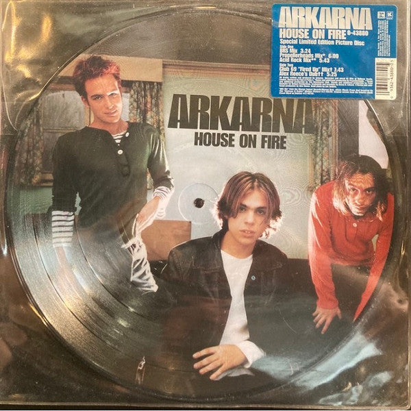 Arkarna - House On Fire *BATMAN FOREVER* | Excellent (EX) Very Good Plus (VG+) - HOUSE / USED *NEAR MINT*