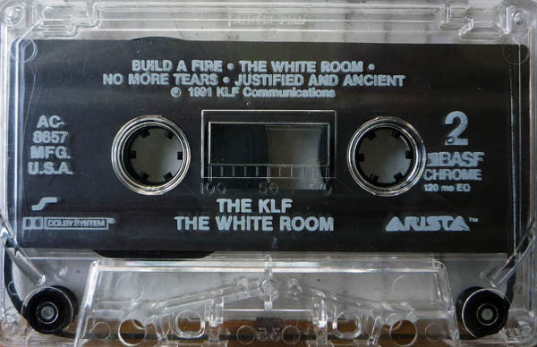 The KLF - The White Room *CASSETTE* | Near Mint (NM) Near Mint (NM) - HOUSE / USED *NEAR MINT*