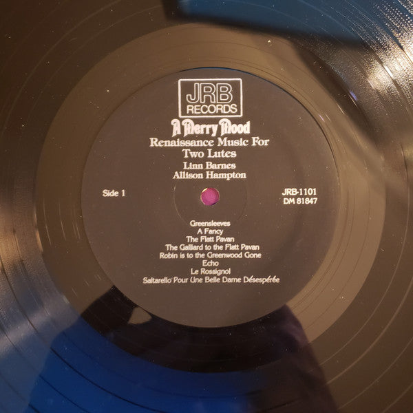 Linn Barnes - A Merry Mood: Renaissance Music for Two Lutes | Near Mint (NM) Near Mint (NM) - HOLIDAY / USED *NEAR MINT*