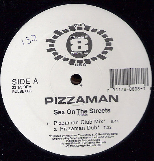 Pizzaman - Sex On The Streets | Near Mint (NM) Generic - HOUSE / USED *NEAR MINT*