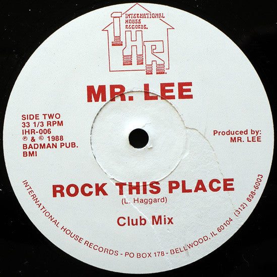 Rock This Place (12" VINYL) | Near Mint (NM) Generic - HOUSE / USED *NEAR MINT*