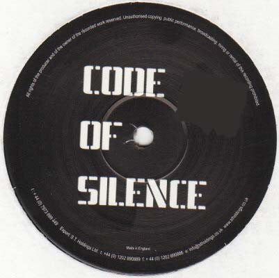 Chris Simmonds - Code Of Silence | Very Good Plus (VG+) Generic - HOUSE / USED *VERY GOOD+*