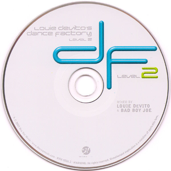 Louie DeVito's Dance Factory :: Level 2 (CD) | Very Good Plus (VG+) Near Mint (NM) - HOUSE / USED *VERY GOOD+*