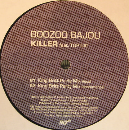 Killer (VINYL) | Very Good Plus (VG+) Very Good (VG) - HOUSE / USED *VERY GOOD+*