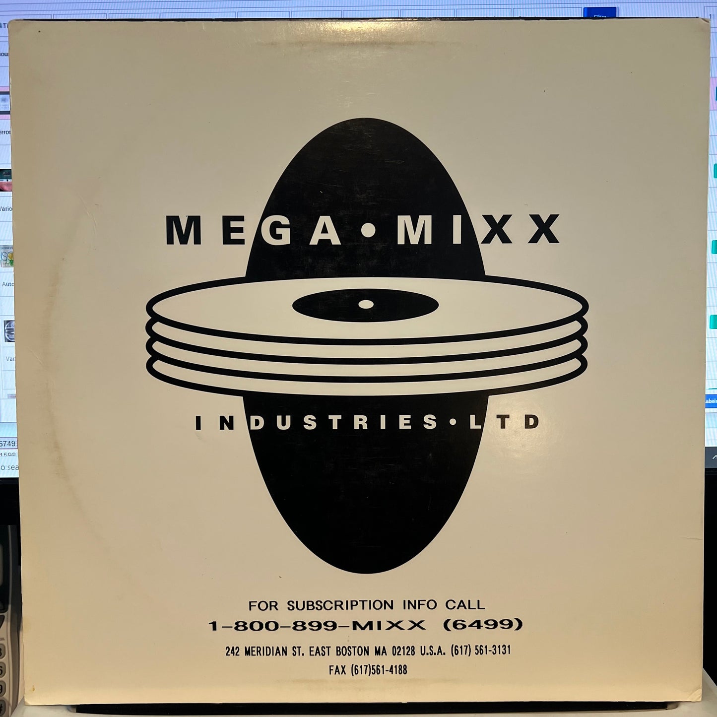 Various Mega-Mixx Issue 3 *RECORD 1 ONLY* 12" Very Good Plus (VG+) Excellent (EX)