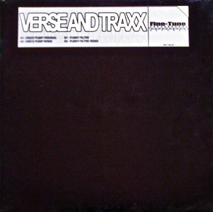 Verse And Traxx - Disco Pump / Funky Filtre | Very Good Plus (VG+) Excellent (EX) - HOUSE / USED *VERY GOOD+*