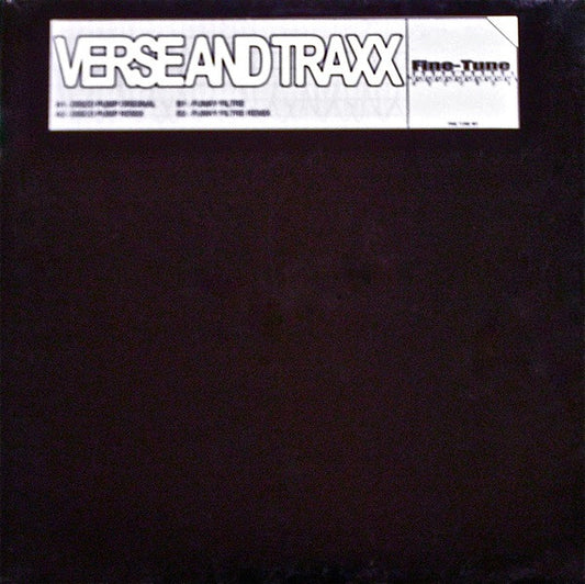 Verse And Traxx - Disco Pump / Funky Filtre | Very Good Plus (VG+) Excellent (EX) - HOUSE / USED *VERY GOOD+*