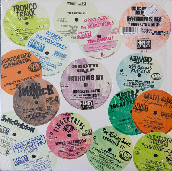 Scotti Deep - Brooklyn Beats | Very Good Plus (VG+) Generic - HOUSE / USED *VERY GOOD++*
