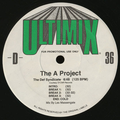 Various - Ultimix 36 *RECORD 2 ONLY* | Very Good Plus (VG+) Excellent (EX) - HOUSE / USED *VERY GOOD+*