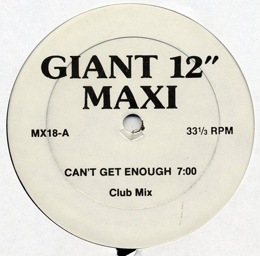 Can't Get Enough / You Used To Hold Me | Very Good Plus (VG+) Generic