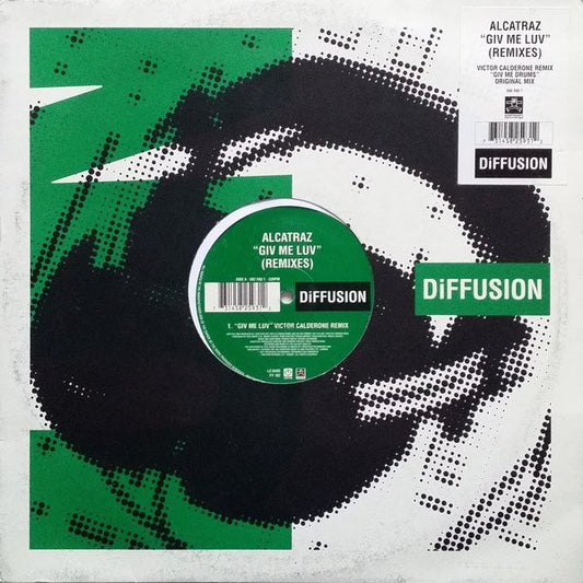 Alcatraz - Giv Me Luv (Remixes) | Very Good Plus (VG+) Very Good Plus (VG+) - HOUSE / USED *VERY GOOD+*
