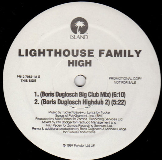 Lighthouse Family - High | Very Good Plus (VG+) Excellent (EX) - HOUSE / USED *VERY GOOD++*